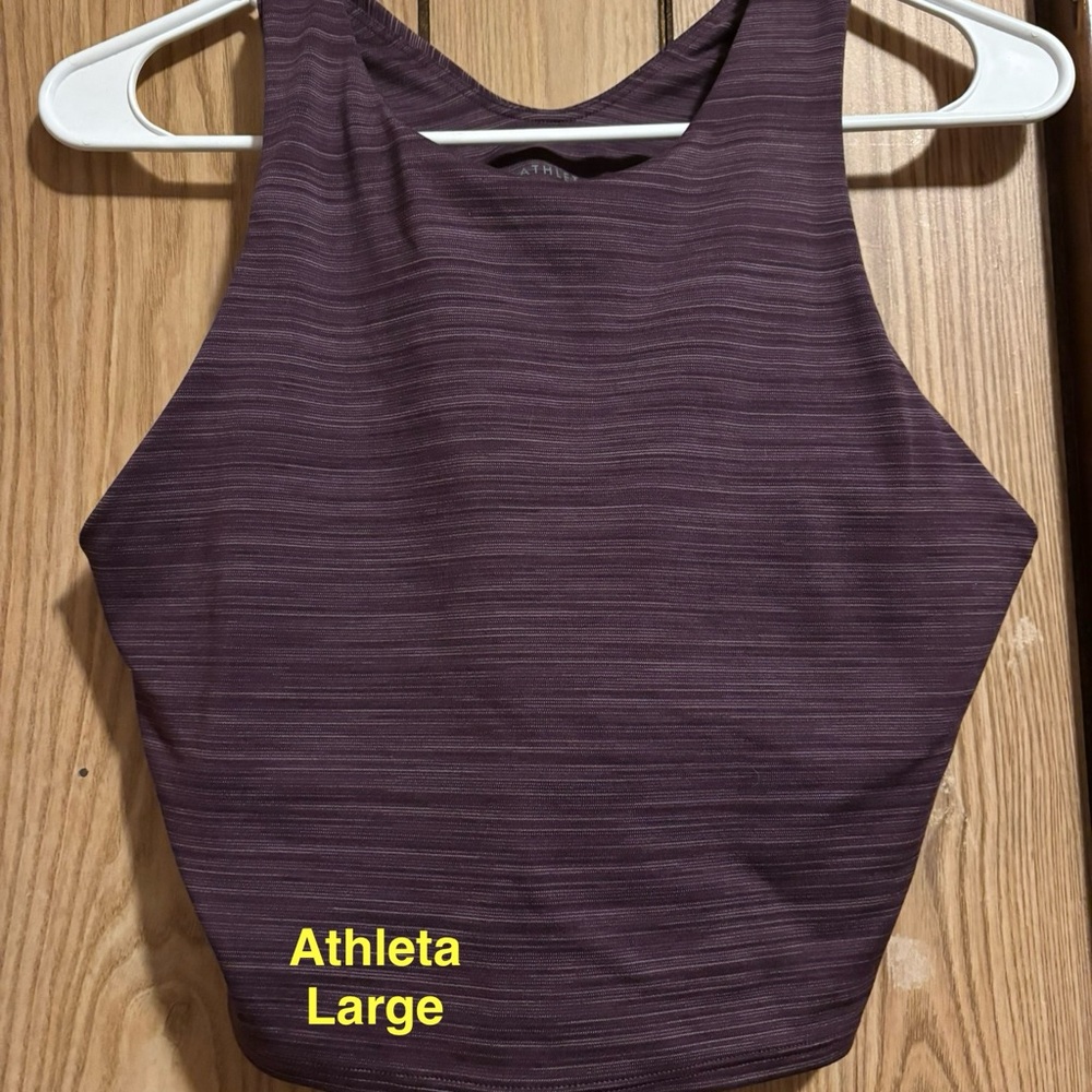 Athleta Women's Dark Purple Tank Top